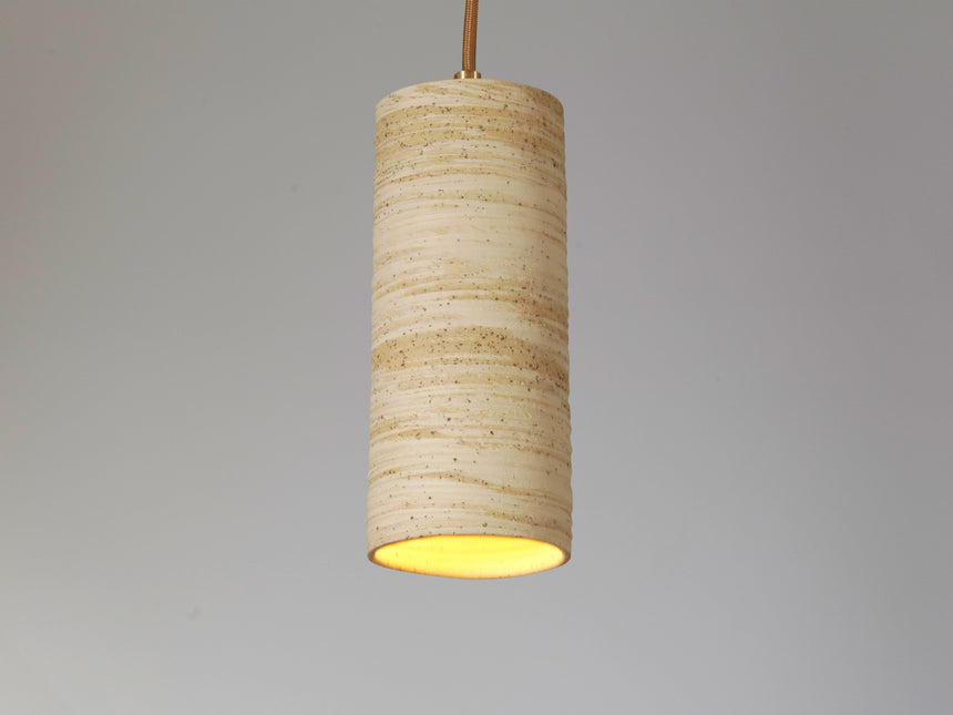 Minimalist Cylinder Ceramic Hanging Ceiling Pendant Light
